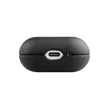 Fixed Apple AirPods (4. gen.) Ekte Skinn Deksel - Svart