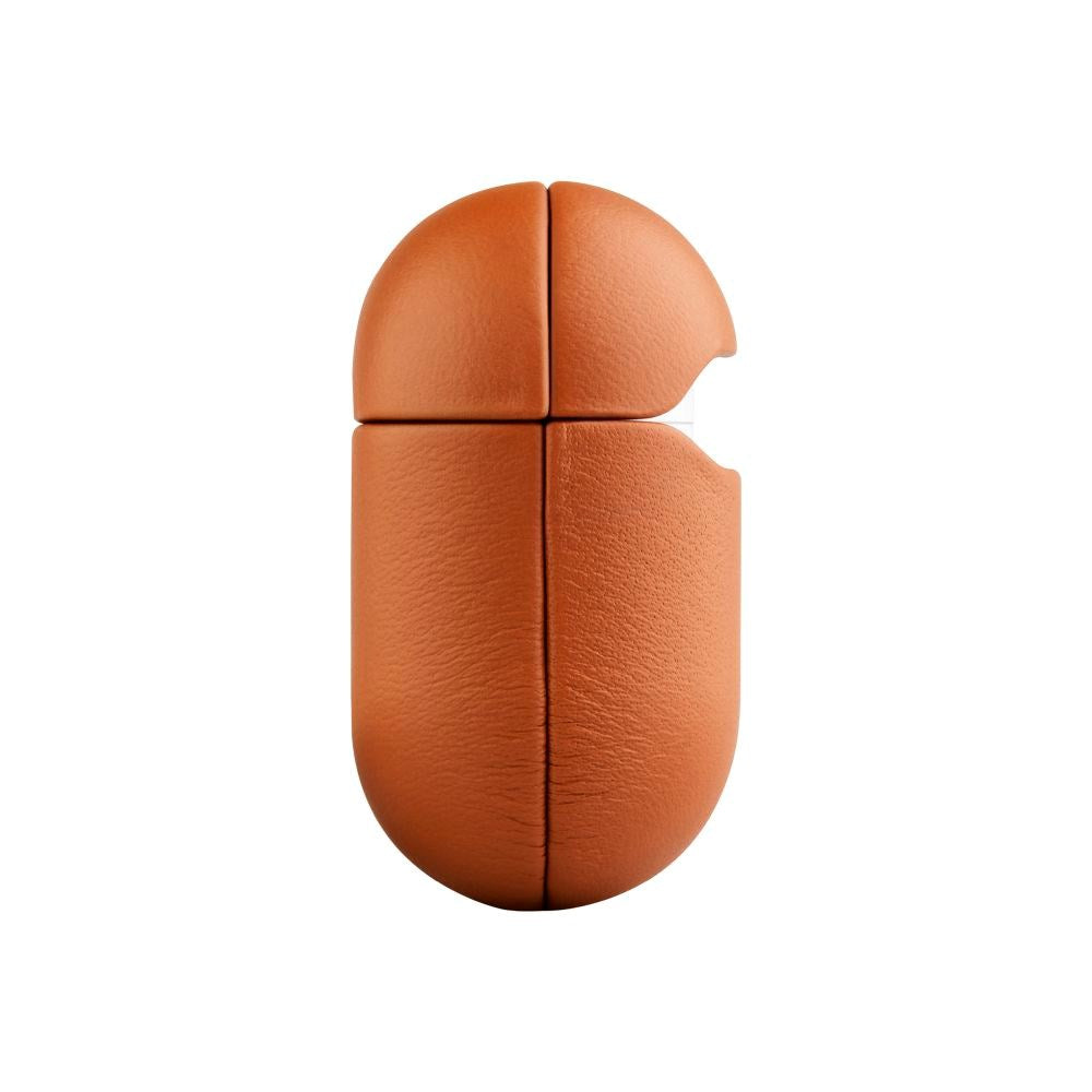 Fixed Apple AirPods (4. gen.) Ekte Skinn Deksel - Brun
