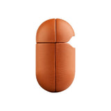 Fixed Apple AirPods (4. gen.) Ekte Skinn Deksel - Brun