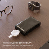 Fixed 5W Apple Watch Trådløs Lader med USB-C – Hvit