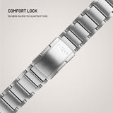Fixed Universal Garmin 22mm QuickFit Titanium Rem- Grå