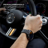 Fixed Universal Garmin 26mm QuickFit Titanium Rem- Svart