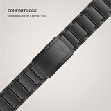 Fixed Universal Garmin 26mm QuickFit Titanium Rem- Svart