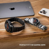 Fixed Universal Garmin 26mm QuickFit Titanium Rem- Grå