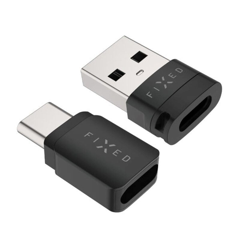 Fixed 240W Datablokker 2-i-1 USB-A & USB-C - Svart