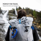Fast Tag Dual - Bluetooth GPS-Tracker - Kompatibel med Apple Find My / Find Hub - Svart