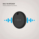 Fast Tag Dual - Bluetooth GPS-Tracker - Kompatibel med Apple Find My / Find Hub - Svart