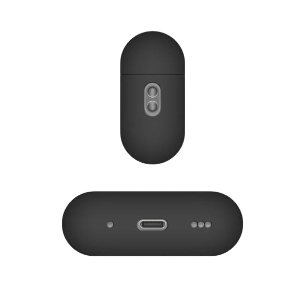 AirPods Pro (3. gen.) Fixed Silikon Deksel - Svart