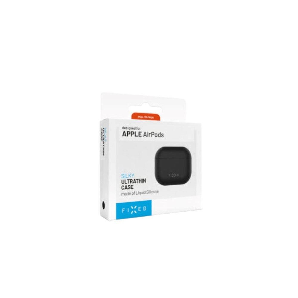 AirPods Pro (3. gen.) Fixed Silikon Deksel - Svart