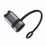 Fixed USB-C-Kabel for Garmin Smartklokke Adapter – Svart