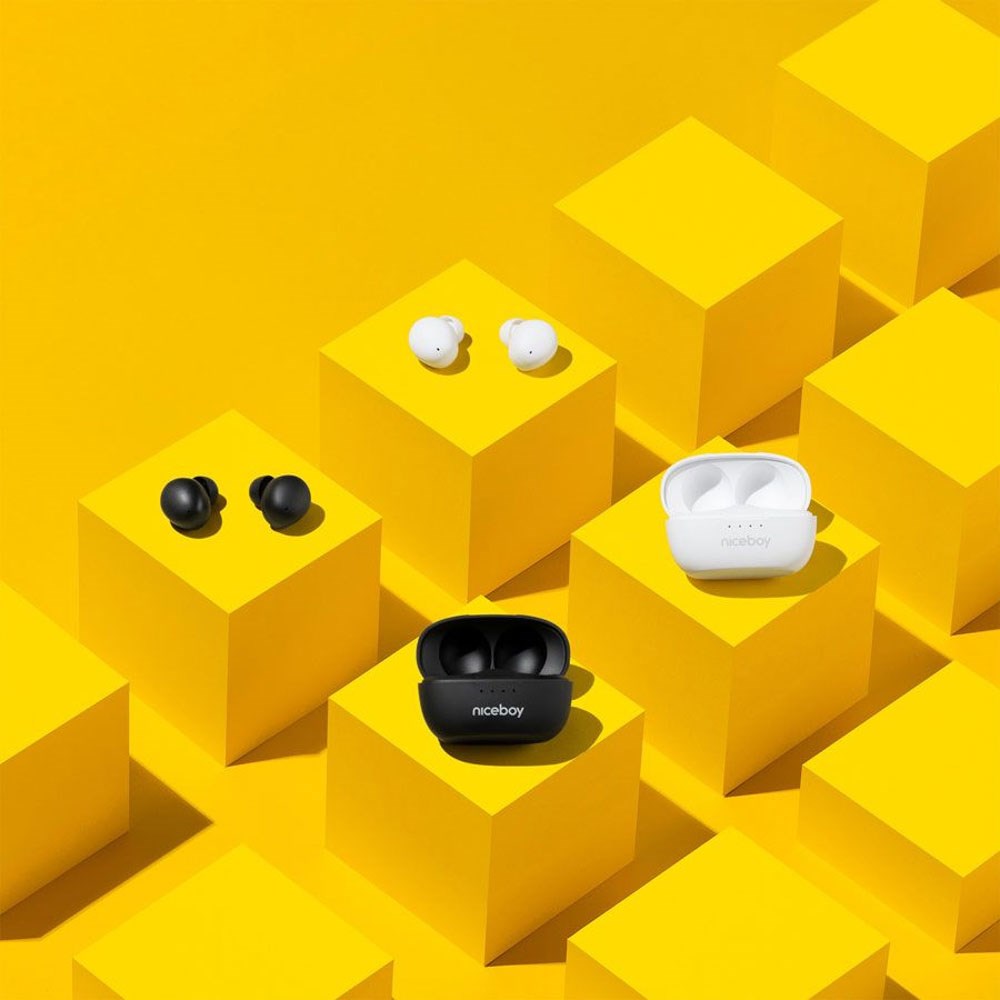 Niceboy HIVE Podsie 4 True Wireless In-Ear Hodetelefoner - Svart