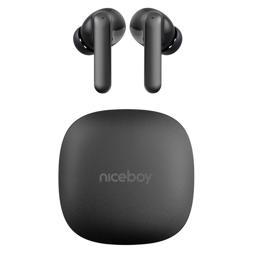 Niceboy HIVE Pins Pro 4 ANC True Wireless In-Ear Hodetelefoner - Svart