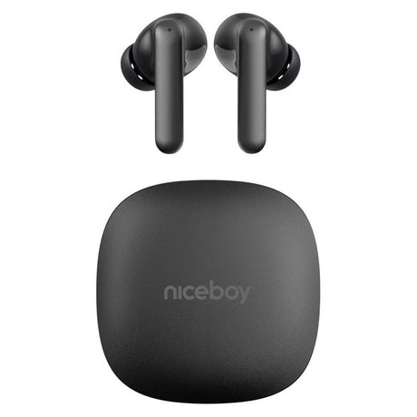 Niceboy HIVE Pins Pro 4 ANC True Wireless In-Ear Hodetelefoner - Svart
