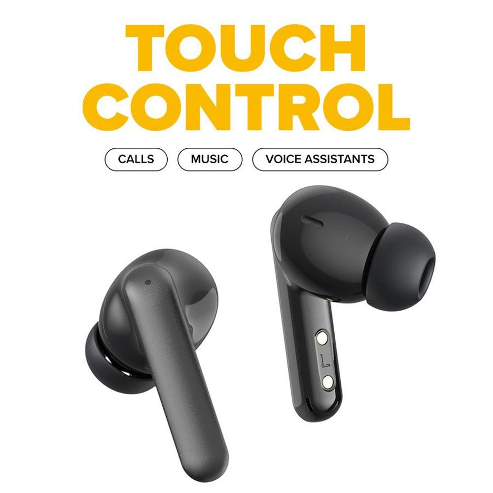 Niceboy HIVE Pins Pro 4 ANC True Wireless In-Ear Hodetelefoner - Svart