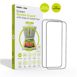 Mobile Origin Skjermbeskytter - Herdet Glass med Svart Kant - 2-stk. - iPhone 16 Pro Max