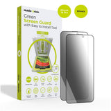 Mobile Origin Skjermbeskyttelse - Herdet Glass Privacy Screen - 2-stk. for iPhone 16 Pro