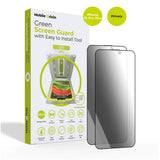 Mobile Origin Skjermbeskyttelse - Herdet Glass Privacy Screen - 2-stk. for iPhone 16 Pro Max