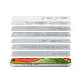 Mobile Origin Skjermbeskyttelse - Herdet Glass Privacy Screen - 2-stk. for iPhone 16 Pro Max