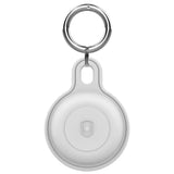 Mobile Origin Silikon AirTag 1. & 2. Gen. Holder med Nøkkelring - Hvit