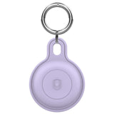 Mobile Origin Silikon AirTag 1. & 2. Gen. Holder med Nøkkelring - Lilla