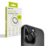 iPhone 16 Pro / 16 Pro Max Mobile Origin Easy Lens Guard - Kameralinsebeskytter - Gjennomsiktig