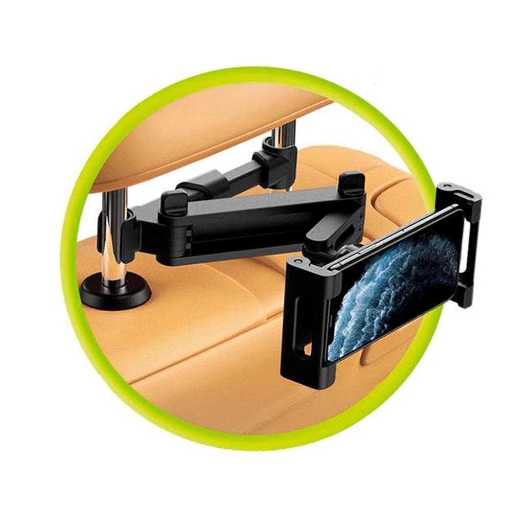 Mobile Origin MO7 Justerbar Tablettholder for Bil - Svart