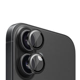 iPhone 16 / 16 Plus Mobile Origin Sapphire Kameralinsebeskyttelse - Svart