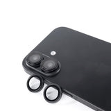 iPhone 16 / 16 Plus Mobile Origin Sapphire Kameralinsebeskyttelse - Svart
