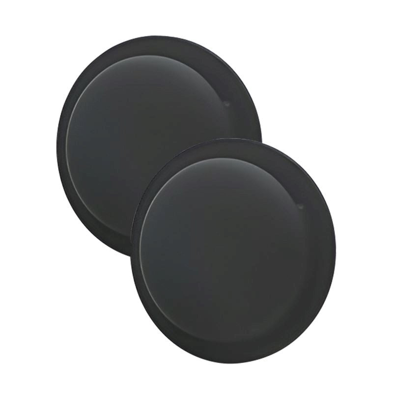 Mobile Origin Silikon AirTag 1. & 2. Gen.-Holder med Selvklebende Bakside – 2 stk. - Svart
