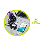 Mobile Origin Silikon AirTag 1. & 2. Gen.-Holder med Selvklebende Bakside – 2 stk. - Blå