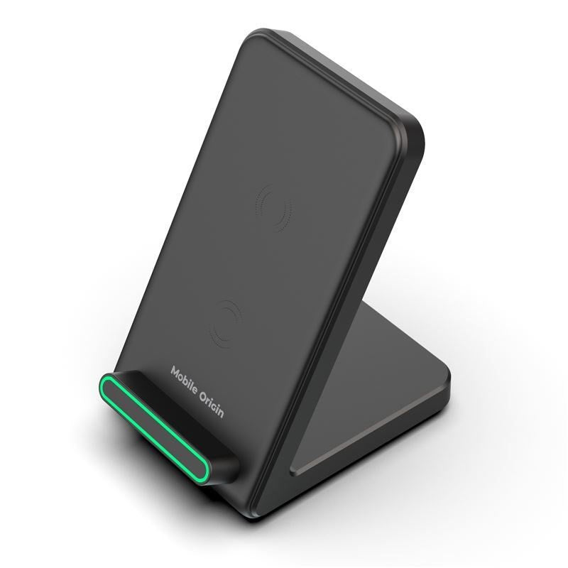 Mobile Origin PW10 15W Trådløs Lader – Qi Kompatibel - Svart