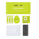 iPhone 15 Pro Mobile Origin EasyGlass Beskyttelsesglass - 2 stk - Gjennomsiktig / Svart Kant