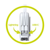 Mobile Origin PowerBank Reiselader 10.000 mAh – MagSafe Kompatibel – Hvit