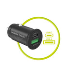 Mobile Origin 30W Billader m. 1 x USB-A & 1 x USB-C – Svart