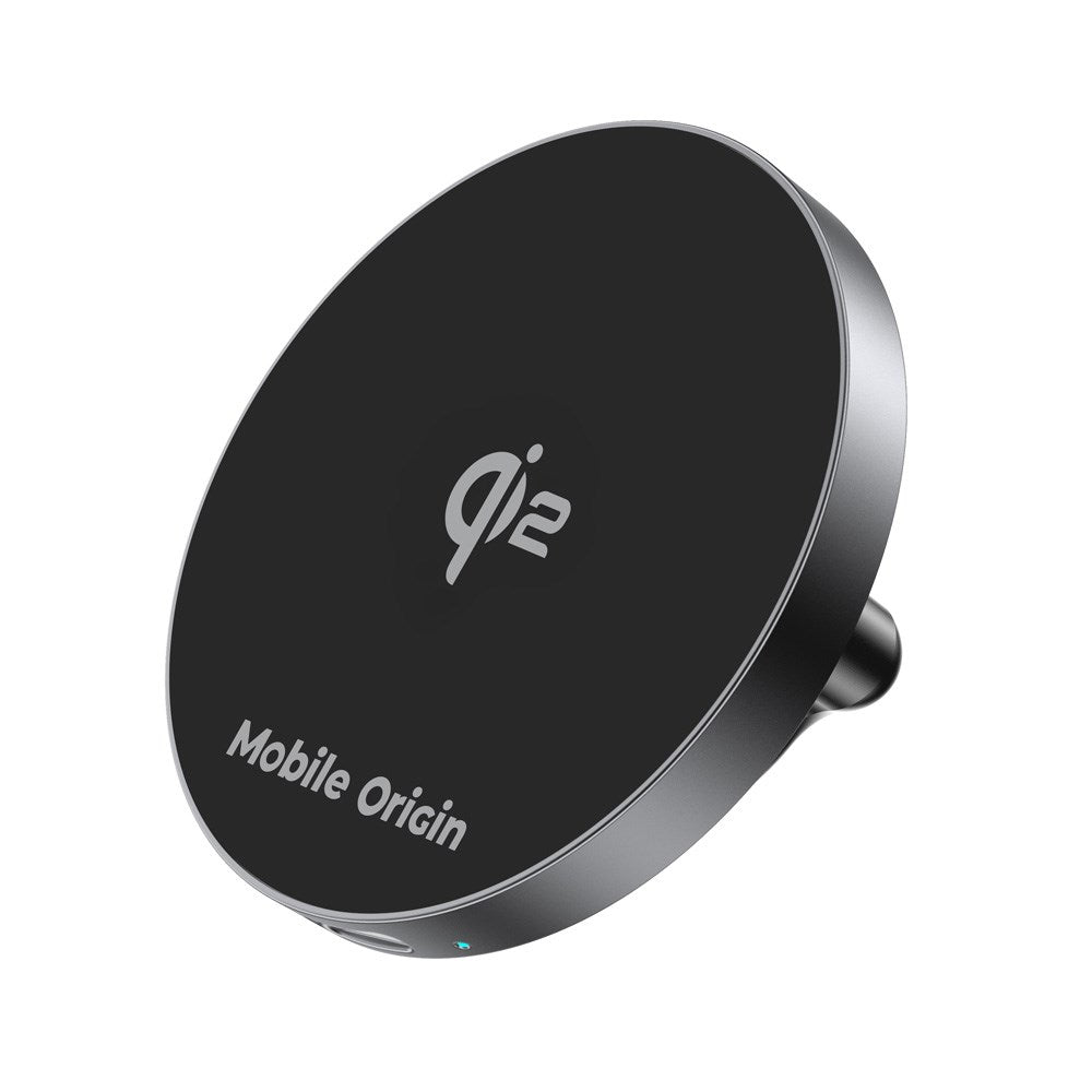 Mobile Origin Qi2 Trådløs Billader - MagSafe Kompatibel - Svart
