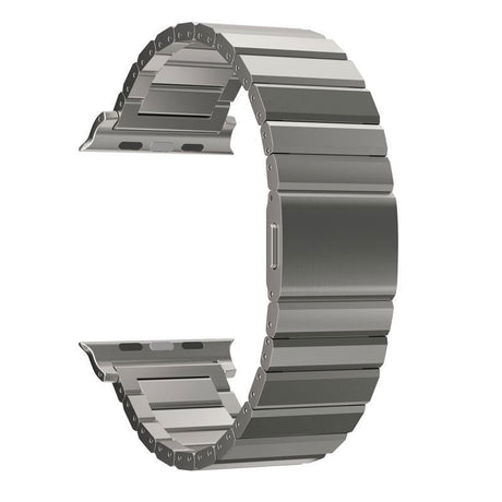 Apple Watch (42/44/SE/45/46/49 mm) Mobile Origin Titanrem – Sølv