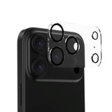iPhone 17 Pro Mobile Origin Herdet Glass Kameralinsebeskyttelse - Gjennomsiktig / Svart Kant
