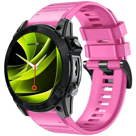 Mobile Origin Universal Garmin Stropp (22 mm QuickFit) – Silikon – Rosa