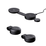 Mobile Origin 3-i-1 Sammenleggbar Trådløs Qi2-Lader for Smarttelefon / Apple Watch / Hodetelefoner - 25W - Svart