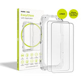 iPhone 17e / 16e / 14 / 13 / 13 Pro Mobile Origin EasyGlass Skjermbeskyttelsesglass - 2 stk. - Gjennomsiktig