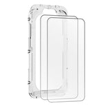 iPhone 16 / 15 Mobile Origin EasyGlass Skjermbeskyttelsesglass - 2 stk. - Gjennomsiktig