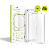 iPhone 17 Pro Max / 16 Pro Max Mobile Origin EasyGlass Skjermbeskyttelsesglass - 2 stk. - Gjennomsiktig
