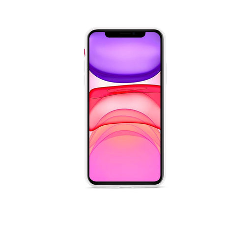 iPhone 11 Epico Silikon Deksel - Gjennomsiktig / Hvit
