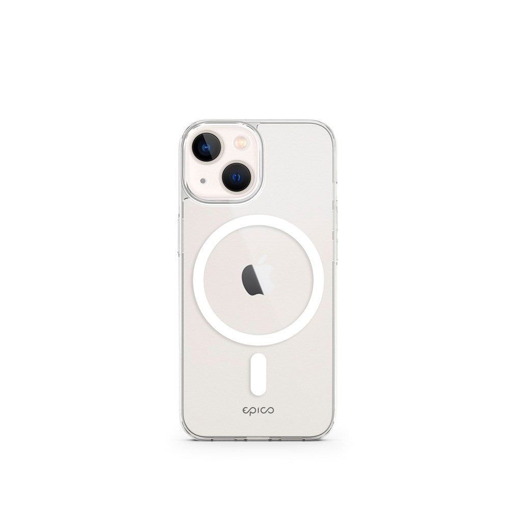 iPhone 13 Mini Epico Mag+ Hero Deksel - MagSafe Kompatibel - Gjennomsiktig