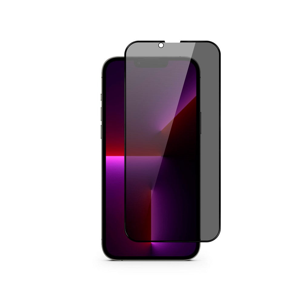 iPhone 13 Mini Epico Edge to Edge Privacy Skjermbeskyttelsesglass - Gjennomsiktig