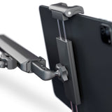 Epico Mobil- og Nettbrettholder med Uttrekkbar Arm for Bilens Nakkestøtte (140 - 285 mm) - Svart