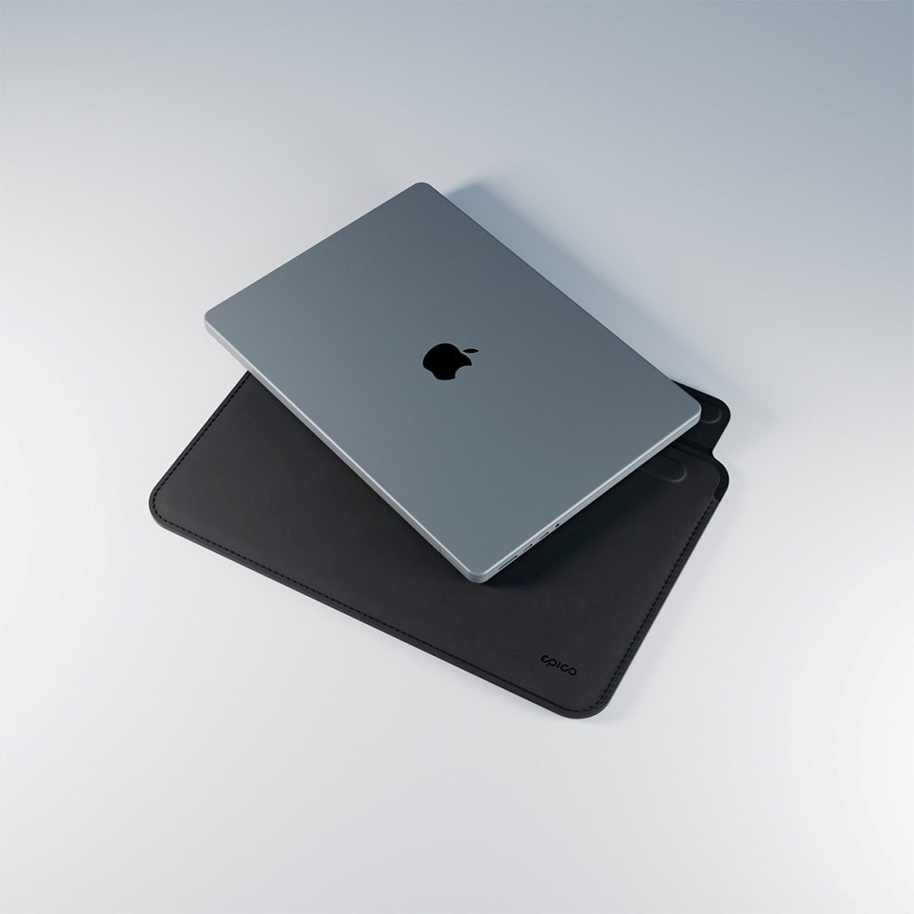 Epico Kunstskinn MacBook / Laptop Sleeve 13" (320 x 225 mm) - Svart