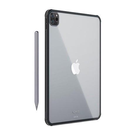 iPad Pro 11" (2022 / 2021 / 2020 / 2018) / iPad Air 10.9" (2022 / 2020) Epico Hero Case - Gjennomsiktig / Svart