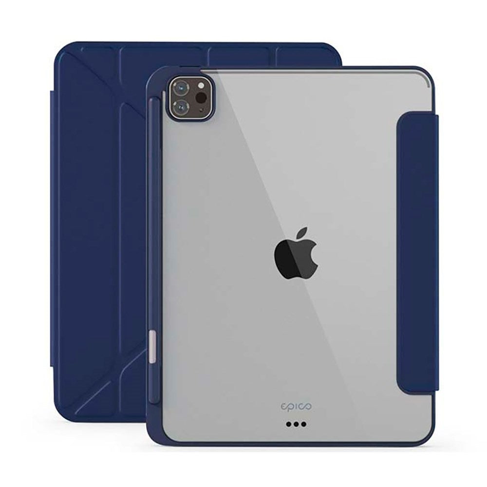 iPad Air 11-10.9" (2026-2020) / Pro 11" (2022-2018) Epico Hero Flip Case - Origami - Blå