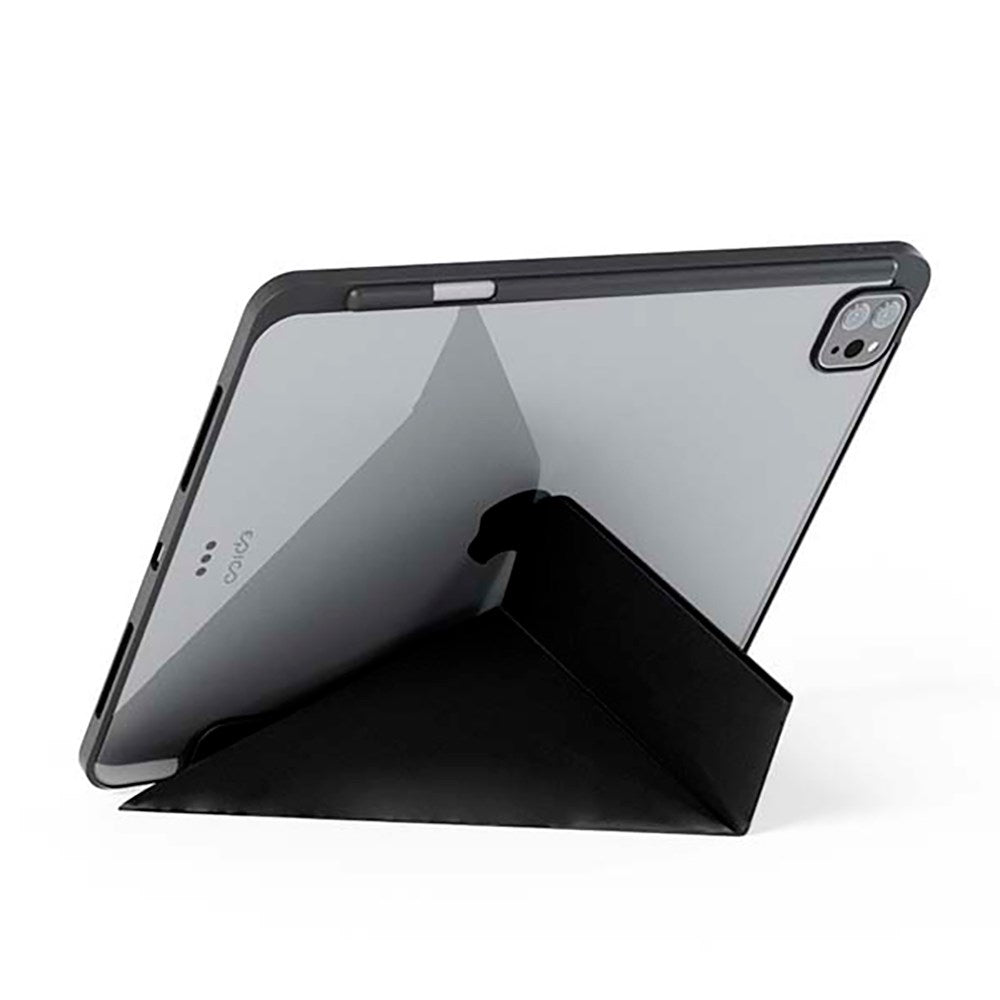 iPad Air 11-10.9" (2026-2020) / Pro 11" (2022-2018) Epico Hero Flip Case - Origami - Svart